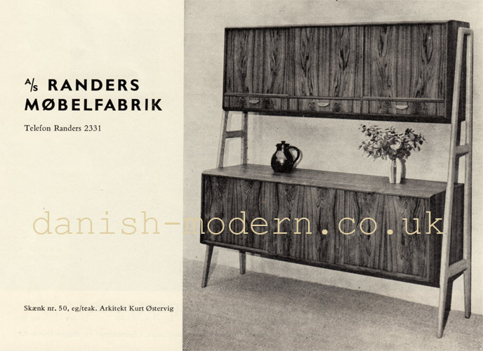 Kurt &Oslash;stervig for Randers M&oslash;belfabrik: 50