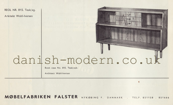 Wahl Iversen for M&oslash;belfabriken Falster