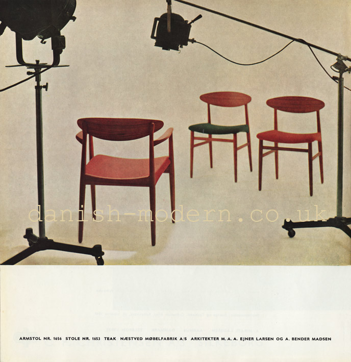 Einar Larsen & Bender Madsen for Naestved M&oslash;belfabrik