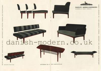 Unspecified designer for Haslev Møbelsnedkeri: 7, 8, 31