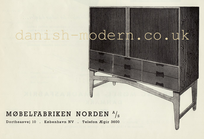Unspecified designer for Møbelfabriken Norden