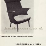 Wahl Iversen for Jørgensen &#038; Nissen: 140 sofa