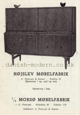 Unspecified designer for Højslev Møbelfabrik