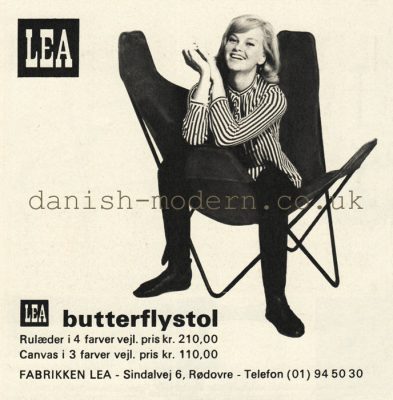 Unspecified designer for LEA: Butterflystol