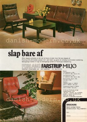 Unspecified designer for Farstrup Stolefabrik: Miljø